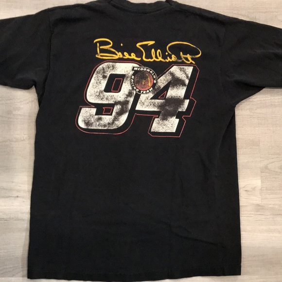 Vintage Bill Elliot McDonalds Racing T-shirt - Picture 4 of 4